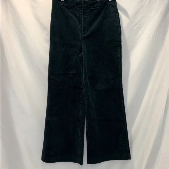 Anthropologie Pilcro Ultra High-Rise Wide-Leg Corduroy Pants Size 30 - Picture 4 of 15